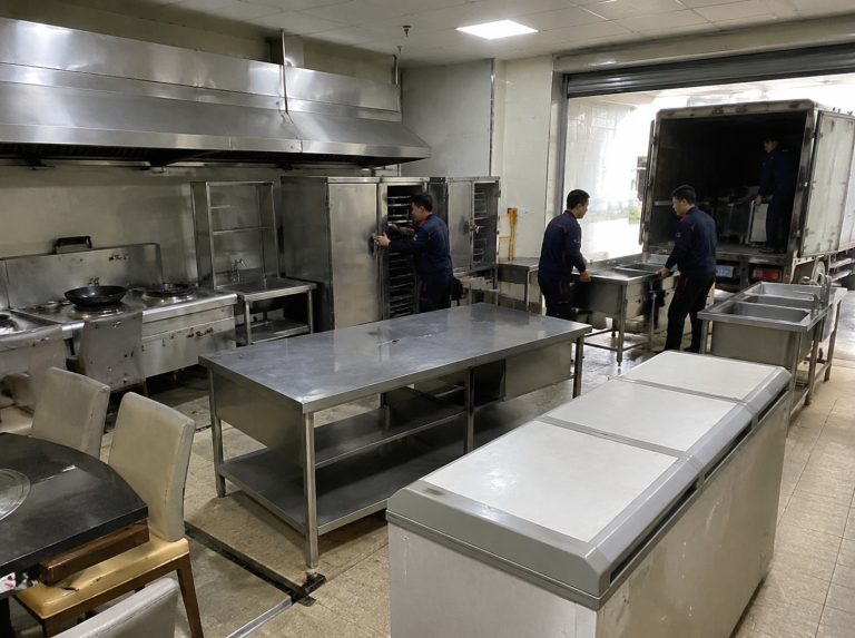 广安区酒店宾馆厨房设备整体回收